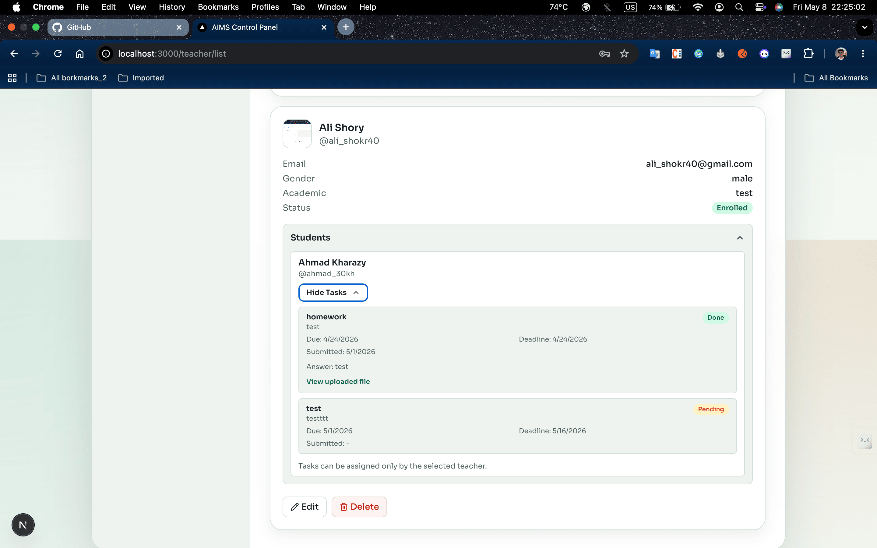 LMS project